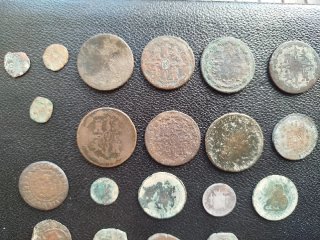 Lote de 25 monedas antiguas de 🇪🇸