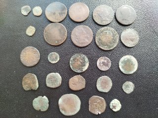 Lote de 25 monedas antiguas de 🇪🇸