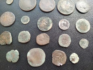 Lote de 25 monedas antiguas de 🇪🇸