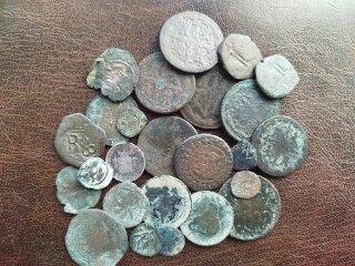 Lote de 25 monedas antiguas de 🇪🇸