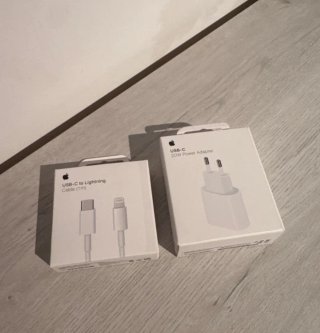 Apple Cargador iPhone USB-C 20W + Cable
