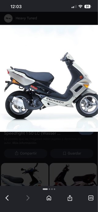 Peugeot Speedfight 50 Scooter