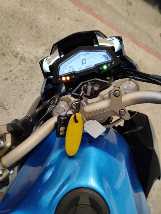 Moto Zontes 125cc Naked Azul