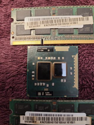 Procesador Intel i5 + 2x 2GB DDR3 RAM