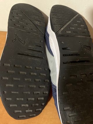 Zapatillas Puma Hombre Azul y Blanco 44,5