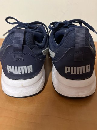 Zapatillas Puma Hombre Azul y Blanco 44,5