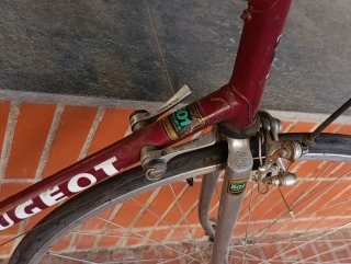 Bicicleta Clásica Peugeot Carretera