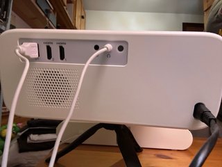 Proyector WIMIUS P63 4K Blanco  + barra sonido