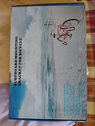 Porta Tablas de Surf para Bicicleta