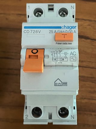 18 Interruptor, diferencial, magnétotermico nuevos