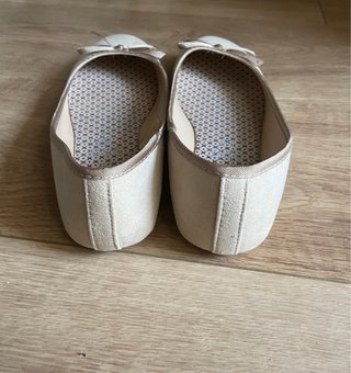 Manoletinas beige talla 38