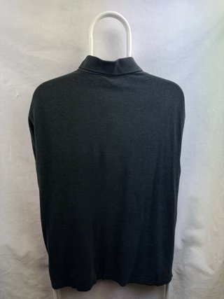 Polo Hugo Boss Gris Algodón Pima Talla L