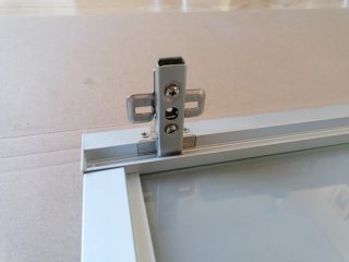 Puerta cristal translúcido para armario Pax Ikea