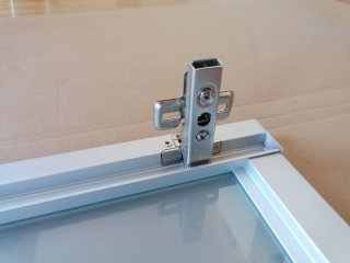 Puerta cristal translúcido para armario Pax Ikea