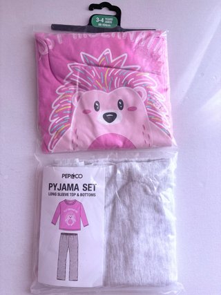Pijama infantil erizo 3-4 años