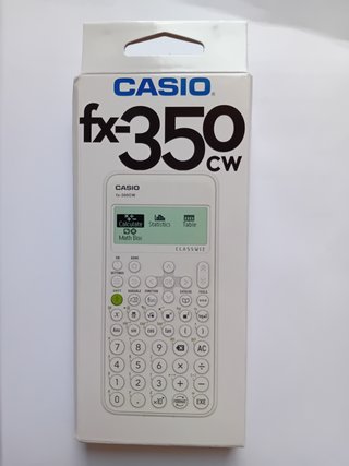 Calcolatrice scientifica CASIO FX-350 CW NUOVA