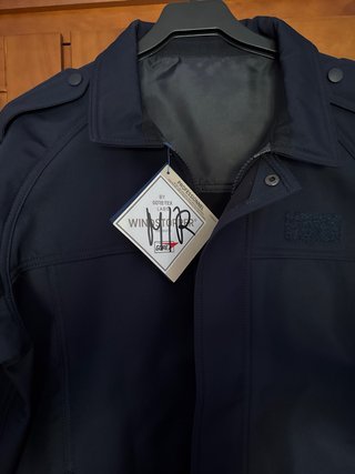 Chaqueta militar azul Gore-Tex