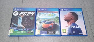PS4 Slim Negra + 3 Juegos