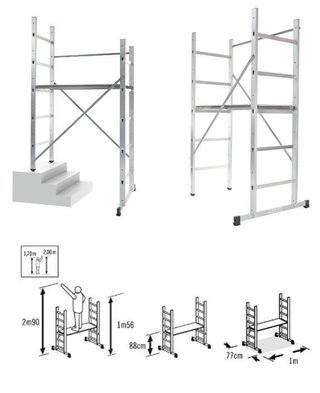 ANDAMIO ALUMINIO 3m