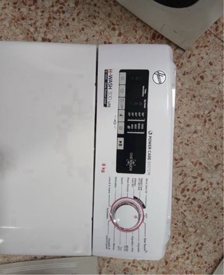 Lavadora Hoover Blanca 8kg