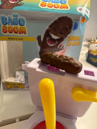 Juego Baño Boom Atrapa la Caca