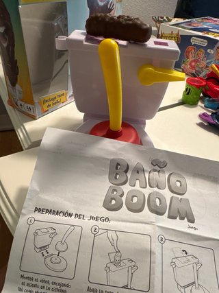 Juego Baño Boom Atrapa la Caca