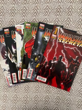 Colección completa Marvel Invasión Secreta