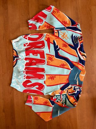 Jersey Jacker estampado L  Lana.