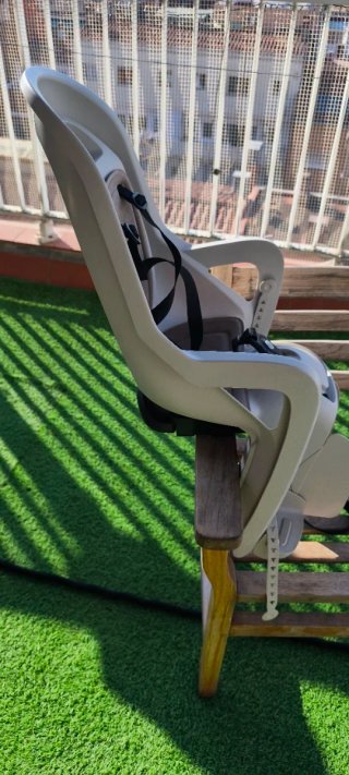 Silla Bici Polisport Groovy Beige