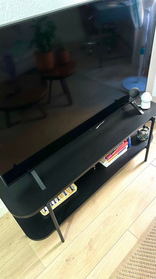 Mueble TV moderno minimalista negro