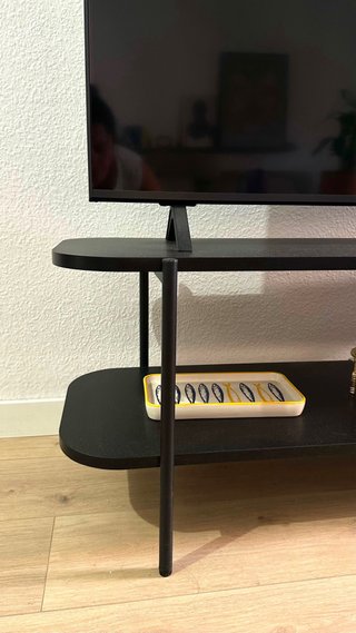 Mueble TV moderno minimalista negro