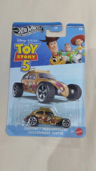 Hot Wheels Silver Series Toy Story 5 Slinky.