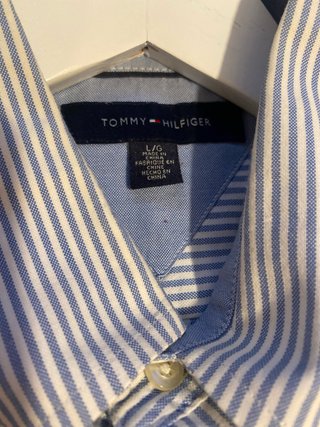 Camisa Tommy Hilfiger Rayas Talla L