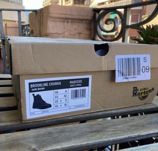 Botas Dr. Martens Cuero Marrón T. 42-43
