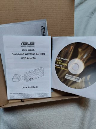 Adattatore Wireless Asus USB-AC55 Dual-Band