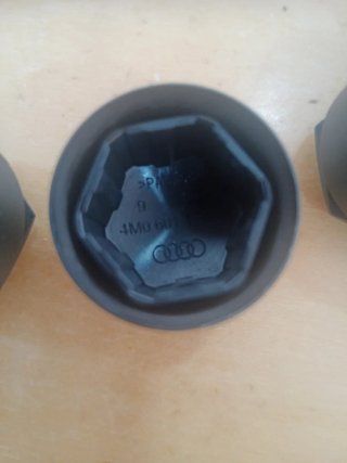 Tapones Ruedas Originales Audi Negros