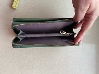 Cartera de Peter James London verde