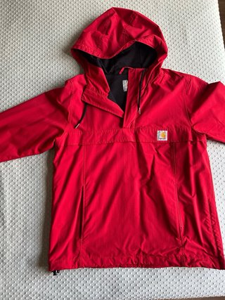 Chaqueta Carhartt Roja Impermeable