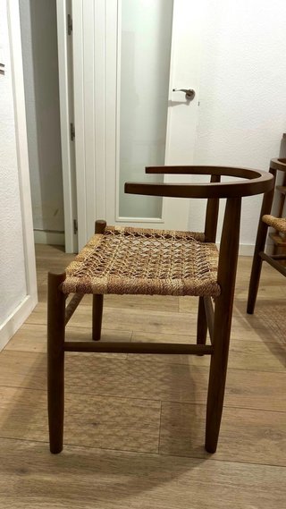 Silla ratán tejida Sklum