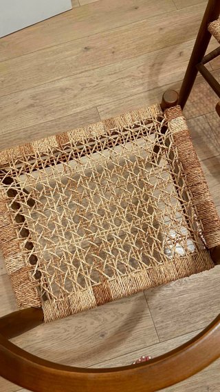 Silla ratán tejida Sklum