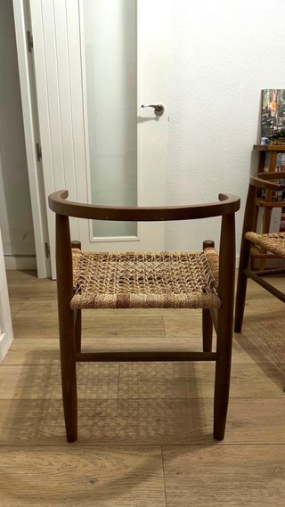 Silla ratán tejida Sklum