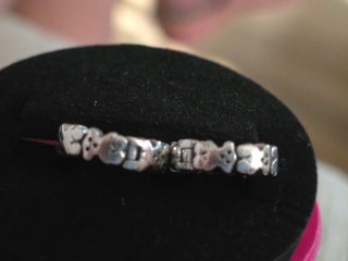 Pendientes aro ositos Tous plata