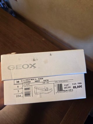 Zapatos Geox Beige Mujer