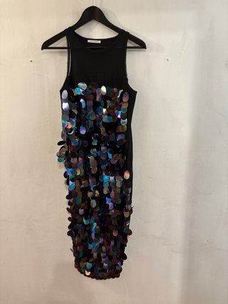 Vestido ZARA lentejuelas M