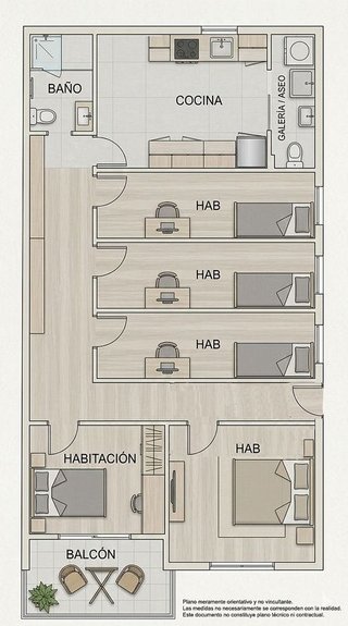 Piso en venta en Novelda