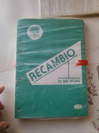 3 Recambios Hojas para Carpeta