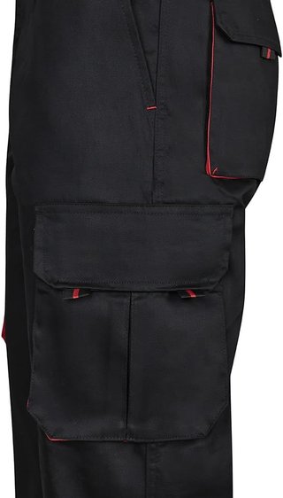 Velilla 103004 pantalón bicolor multibolsillos