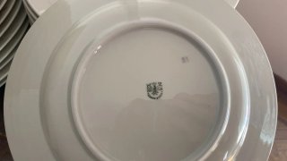 Vajilla Antigua Porcelana MZ Czechoslovakia