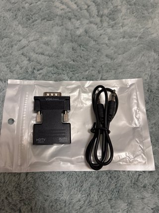 Adaptador VGA a HDMI con Audio