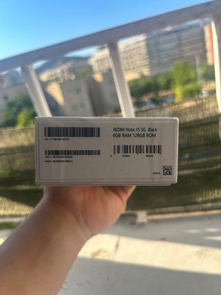 Xiaomi Redmi Note 15 5G Negro Nuevo